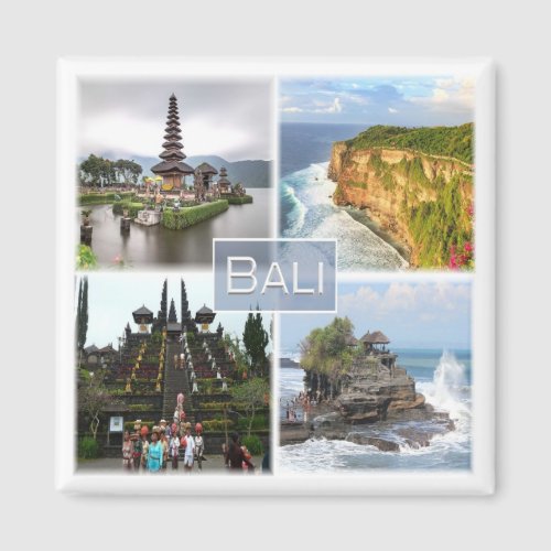 zID006 BALI Indonesia Asia Fridge Magnet