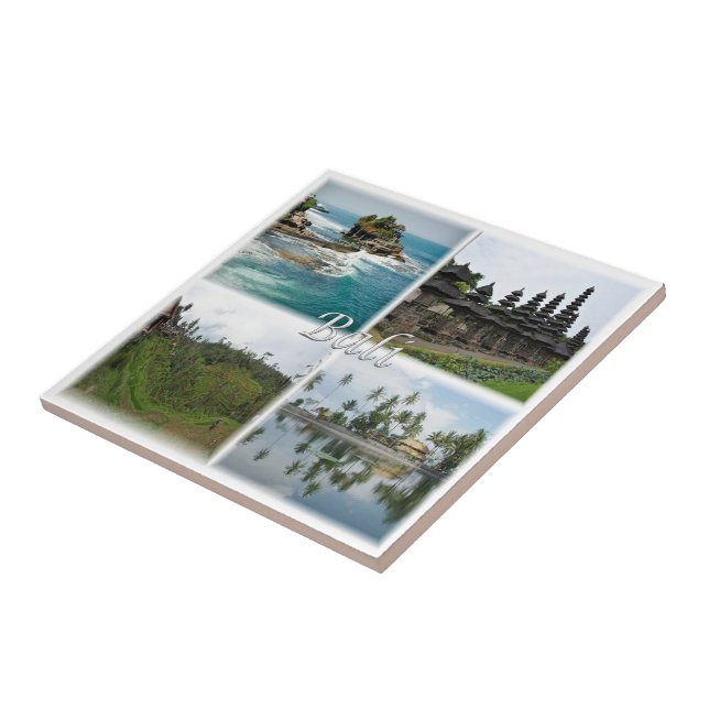 zID007 BALI, Indonesia, Asia, Ceramic Tile (Side)