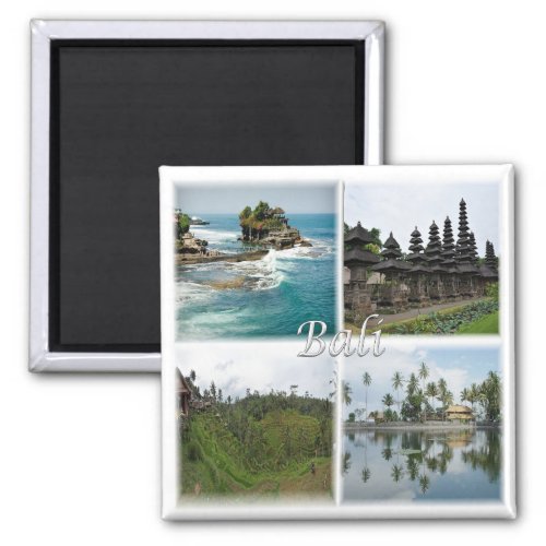 zID007 BALI Indonesia Asia Fridge Magnet