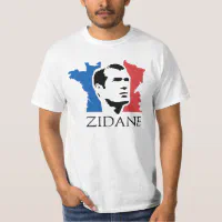 Zidane France T Shirt Zazzle