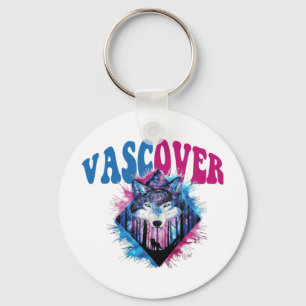 Zidika vascover wolf  Essential Keychain