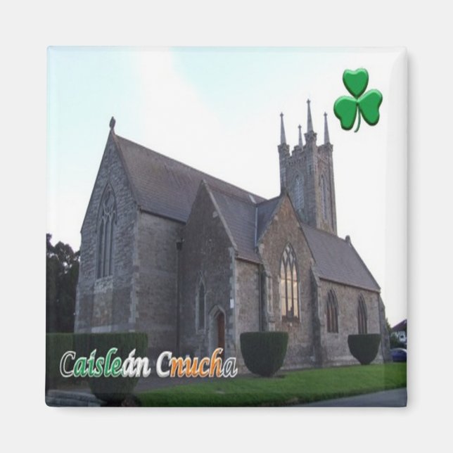 zIE011 CASTLEKNOCK, Ireland, Fridge Magnet (Front)