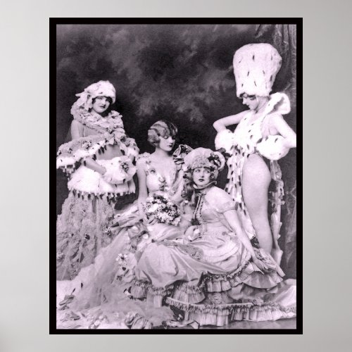 Ziegfelds Ladies Poster