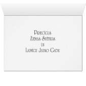 Ziemas Svetki Cards (Inside Horizontal (Bottom))