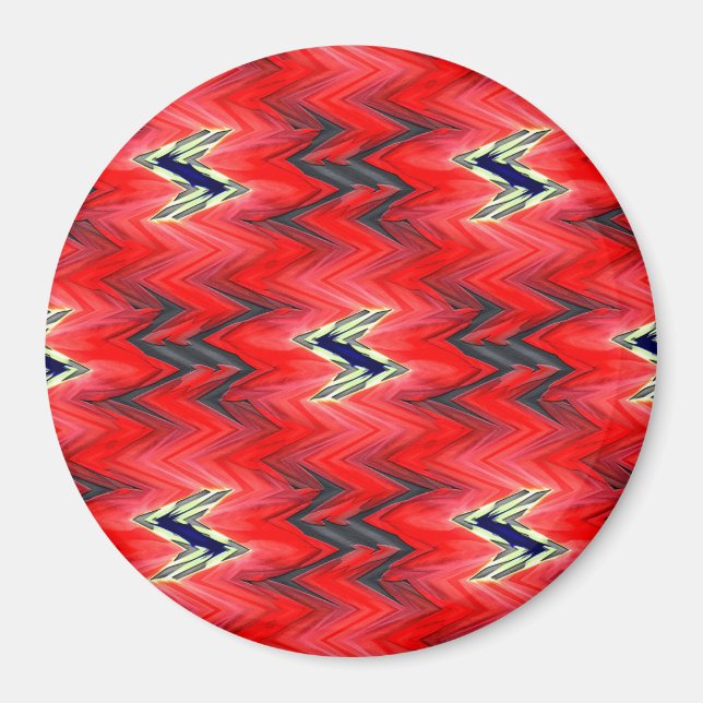 Zig my Zag.... Magnet (Front)