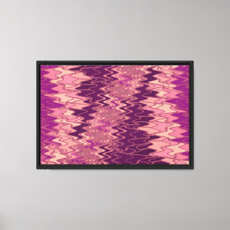 Zig Zag 14 Wrapped Canvas Print
