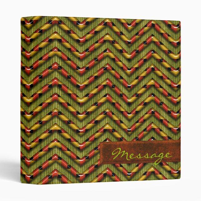 Zig Zag 1 Binder (Front/Spine)