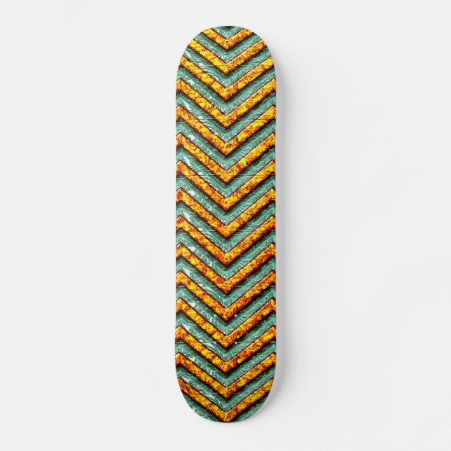 Zig Zag 3 Skateboard Deck (Front)