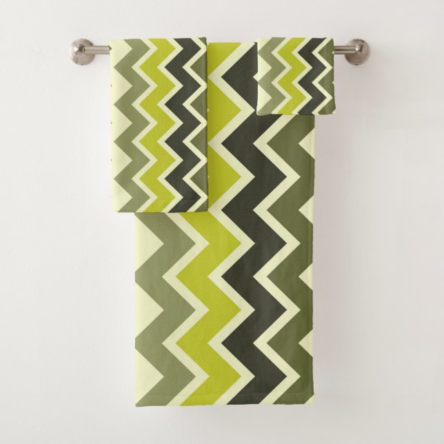 ZIG ZAG BATH TOWEL SET (Insitu)