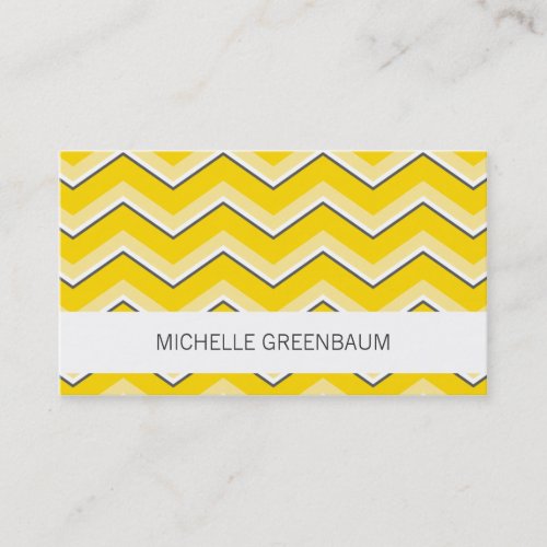 Zig Zag Calling Card Business Card
