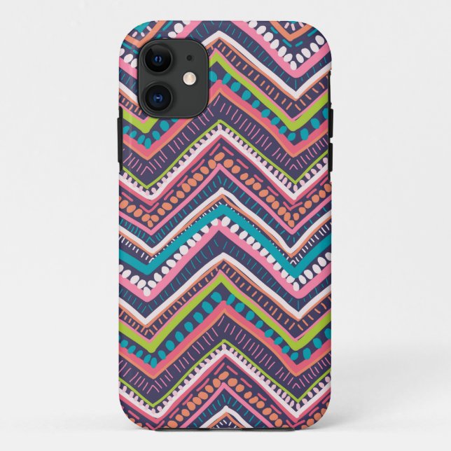 Zig Zag Chevron Case-Mate iPhone Case (Back)