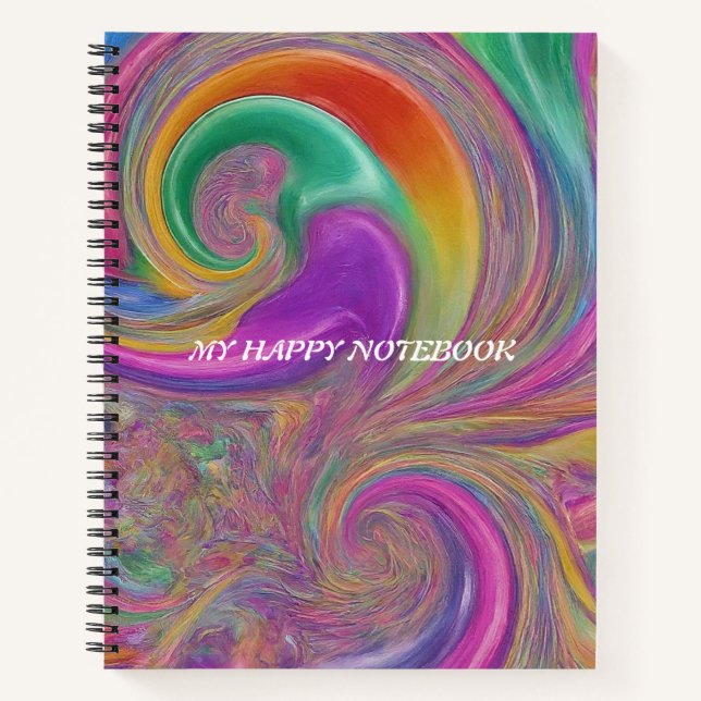 Zig Zag Color Notebook (Front)