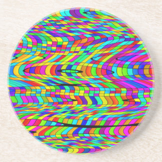 Zig Zag Drink Coaster