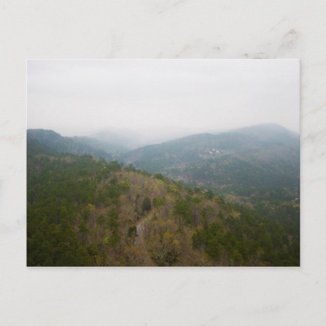 Zig Zag Mountains, Hot Springs National Park, AR Postcard (Front)