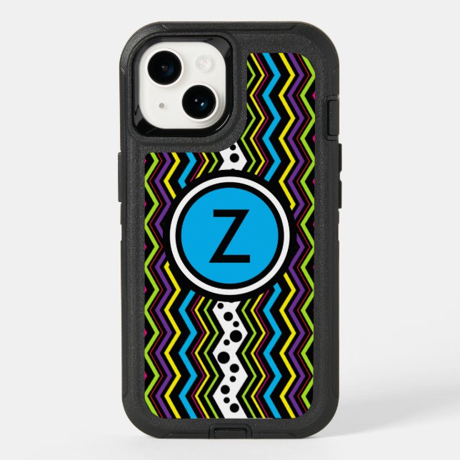Zig Zag Otterbox iPhone Case (Back)