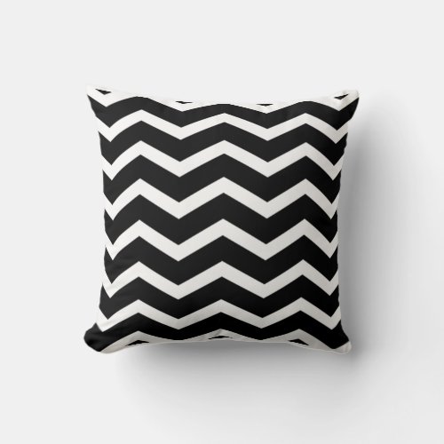 Zig Zag Pattern Throw Pillow