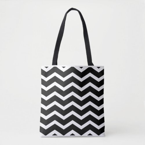 Zig Zag Pattern Tote Bag