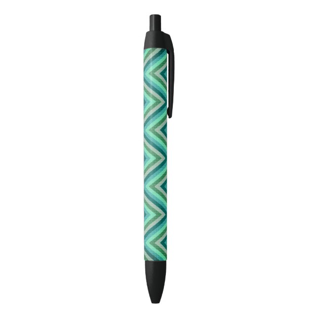 Zig Zag Striped Background Pen (Bottom (Vertical))