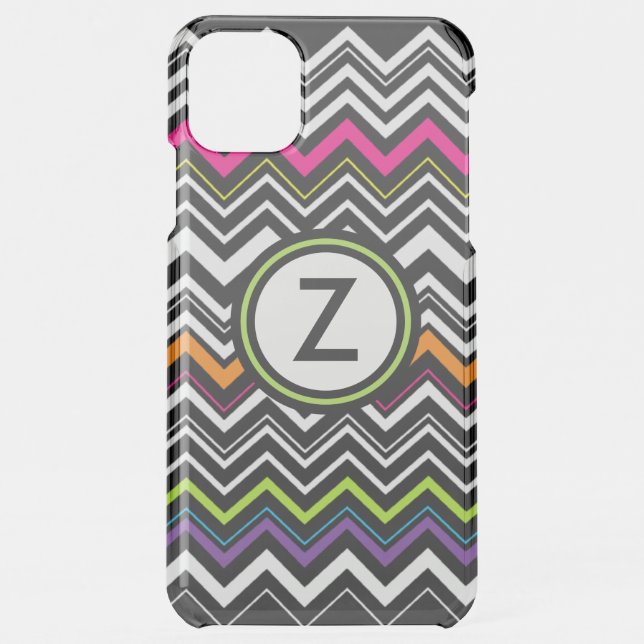 Zig Zag Uncommon iPhone Case (Back)