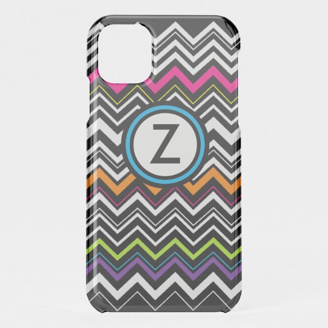 Zig Zag Uncommon iPhone Case (Back)