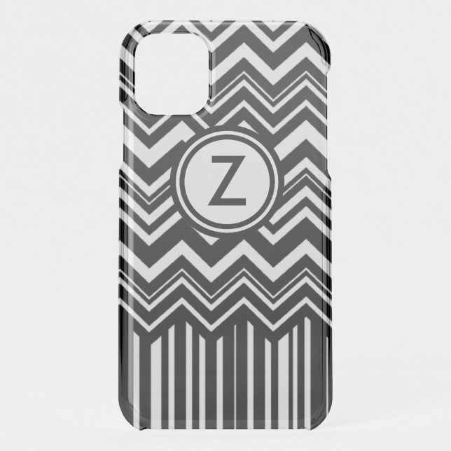 Zig Zag Uncommon iPhone Case (Back)