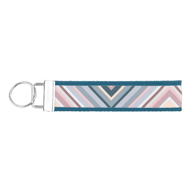 Zig Zag  Wrist Keychain (Keys on Left)