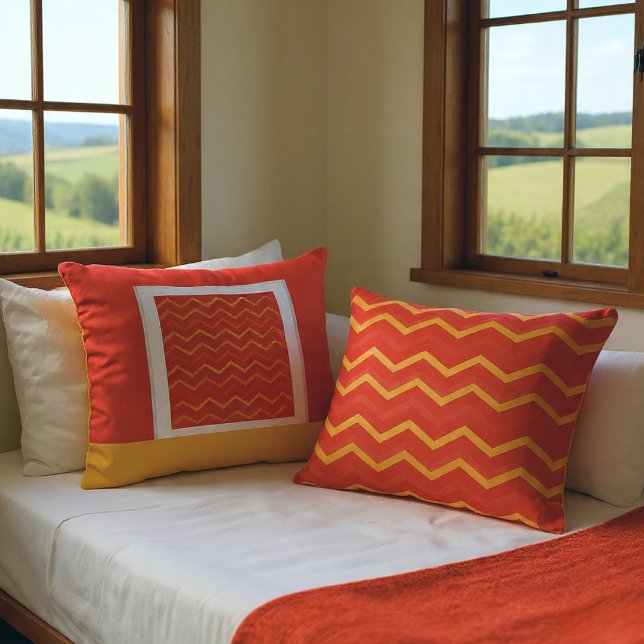 Zig Zaggers  Accent Pillow (Creator Uploaded)