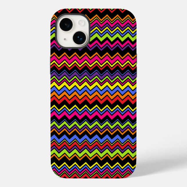 Zig-Zags Case-Mate iPhone Case (Back)
