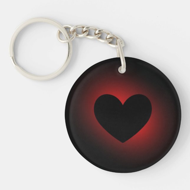 Ziggi's Heart Keychain (Front)