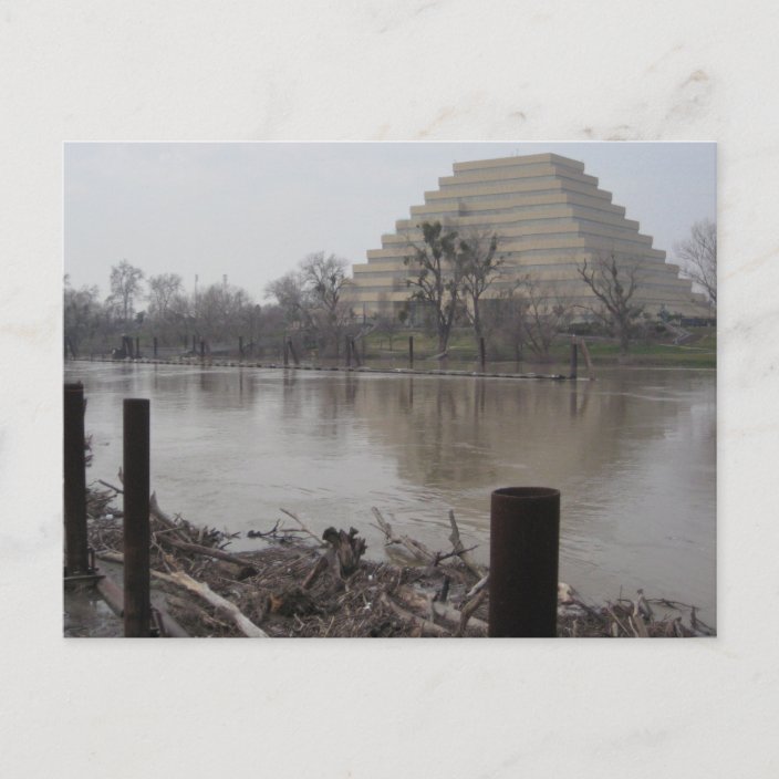 Ziggurat Building Postcard 4663