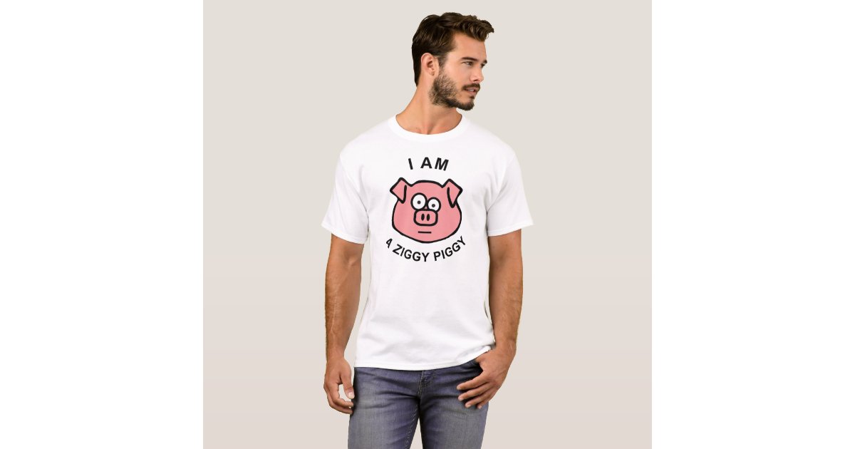 Ziggy Piggy T-Shirt | Zazzle