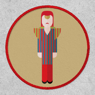 Ziggy – Retro Glam Rock Patch
