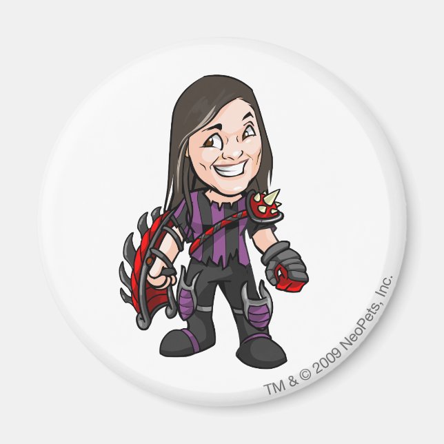 Ziggytron Darigan Citadel Staff Player Magnet (Front)