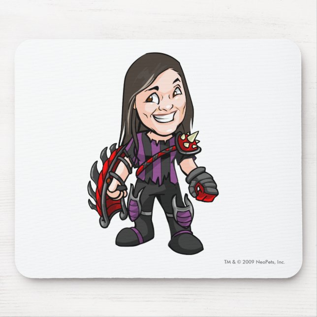 Ziggytron Darigan Citadel Staff Player Mouse Pad (Front)