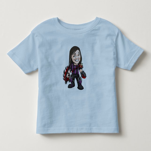 Ziggytron Darigan Citadel Staff Player Toddler T-shirt (Front)