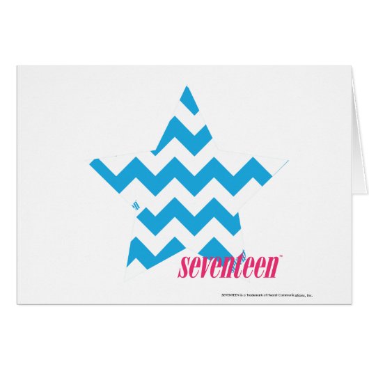 ZigZag Aqua 2 Cards (Front Horizontal)