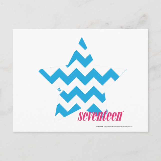 ZigZag Aqua 2 Postcard (Front)