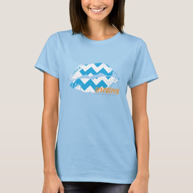 ZigZag Aqua T-Shirt (Front)