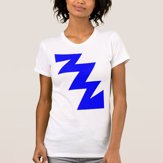 ZigZag - Blue T-Shirt (Front)