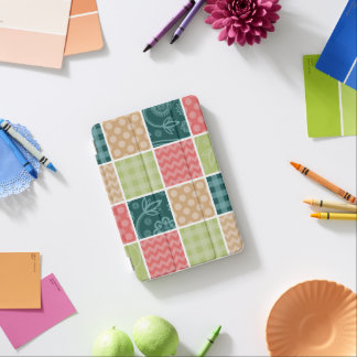 Zigzag, Chevron, Gingham, Polka Dots, Patchwork iPad Mini Cover