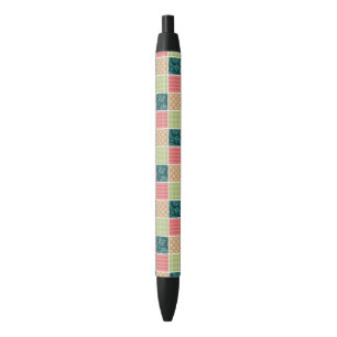 Zigzag, Chevron, Gingham, Polka Dots, Patchwork Pen