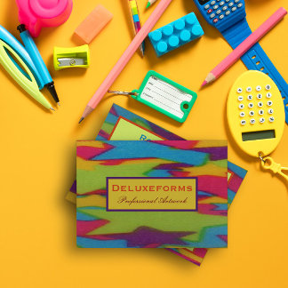 Zigzag Dyes Business Card