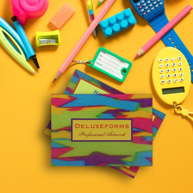 Zigzag Dyes  Business Card (Creator Uploaded)