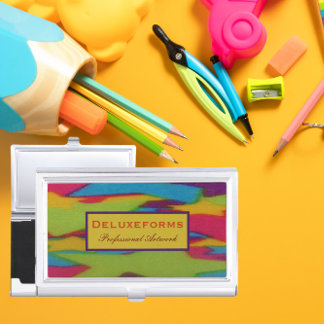 Zigzag Dyes Business Card Case