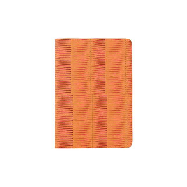 Zigzag lines high tops passport holder (Front)