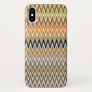 Zigzag Multicolor Pattern iPhone X Case