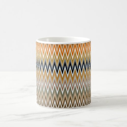 Zigzag Multicolor Pattern Coffee Mug
