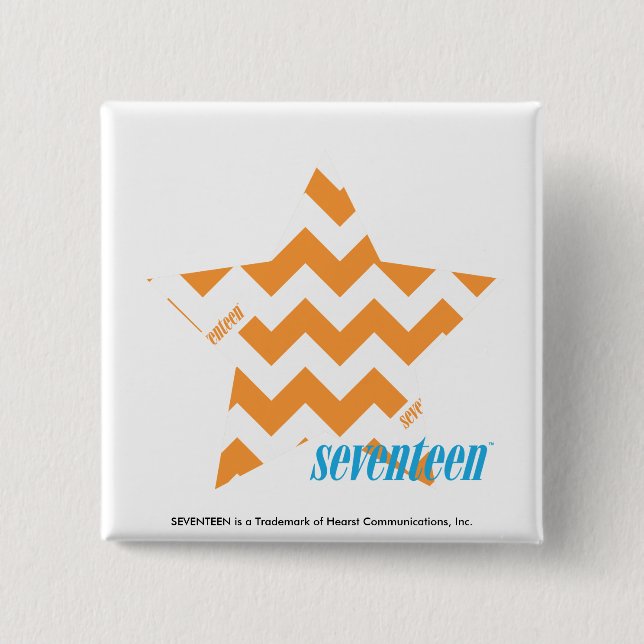 ZigZag Orange 3 Button (Front)