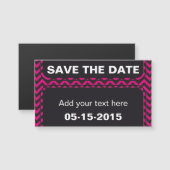 ZIGZAG pattern - black + your background & ideas (Front/Back)