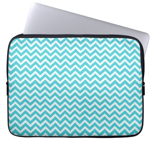 Zigzag Pattern Electronics Bag (Front)